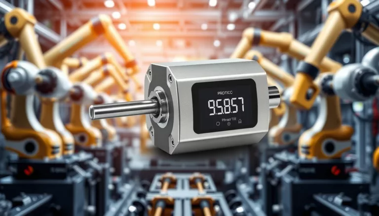 Precision force and torque sensor for automation