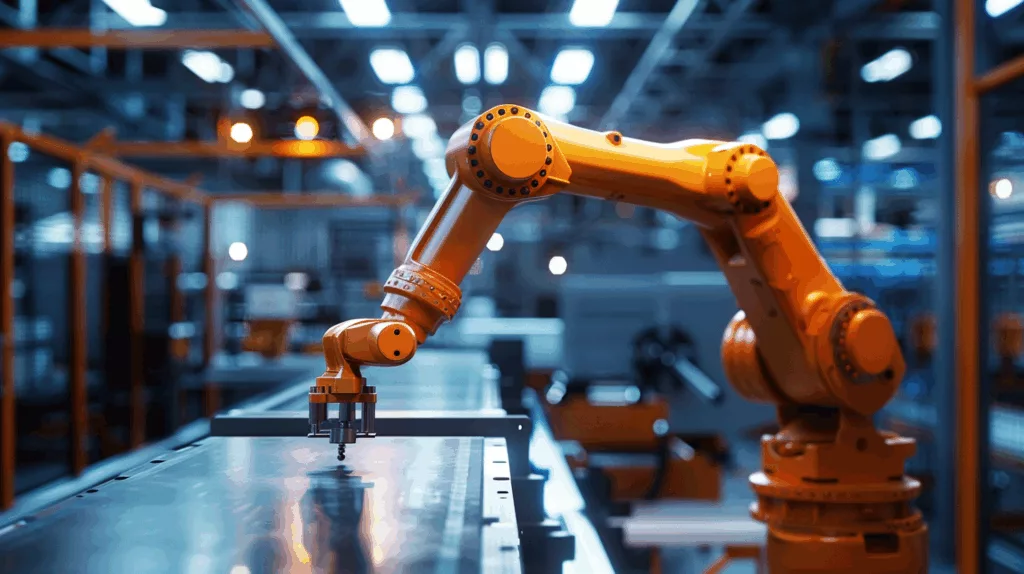 Custom OEM sensor installed in robotic automation system