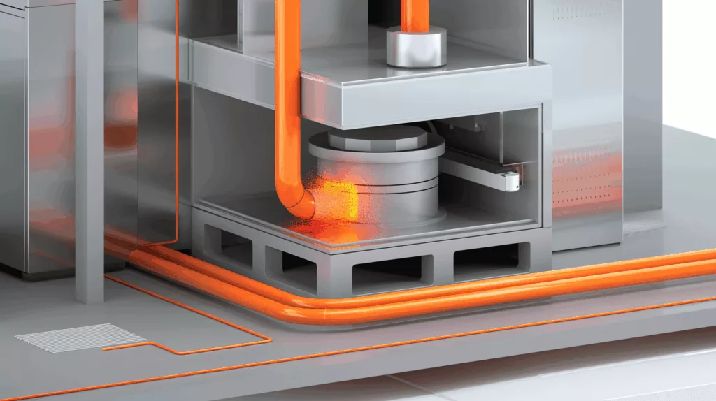 Load cell protected with insulation against extreme temperatures